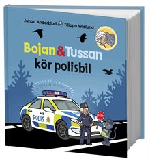 Bojan och Tussan kör polisbil