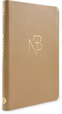 nuBibeln slimline - Bonded leather brun